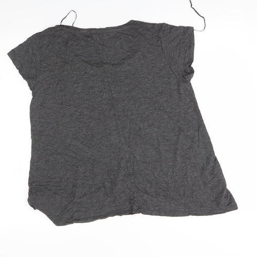 Primark Womens Grey   Basic Blouse Size 10