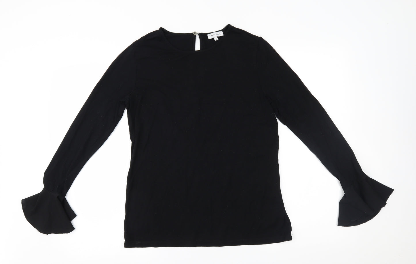 Warehouse Womens Black   Basic Blouse Size 10