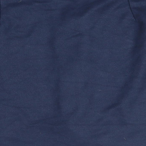VERO MODA Womens Blue   A-Line Skirt Size L
