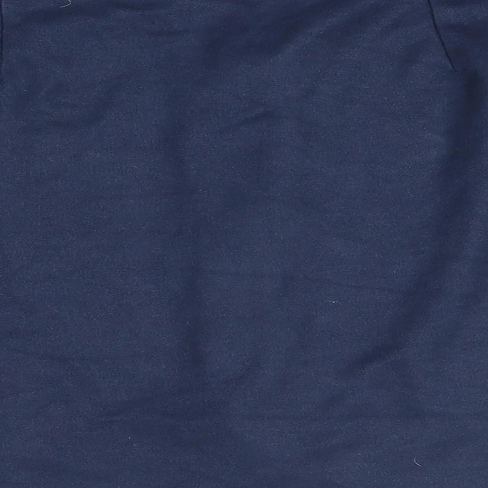 VERO MODA Womens Blue   A-Line Skirt Size L
