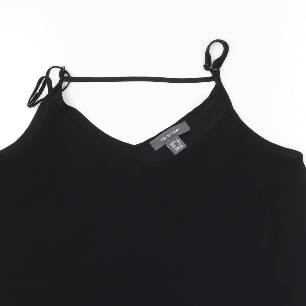 Primark Womens Black   Camisole Blouse Size 10