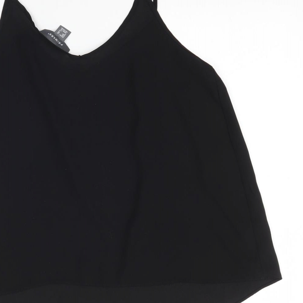 Primark Womens Black   Camisole Blouse Size 10