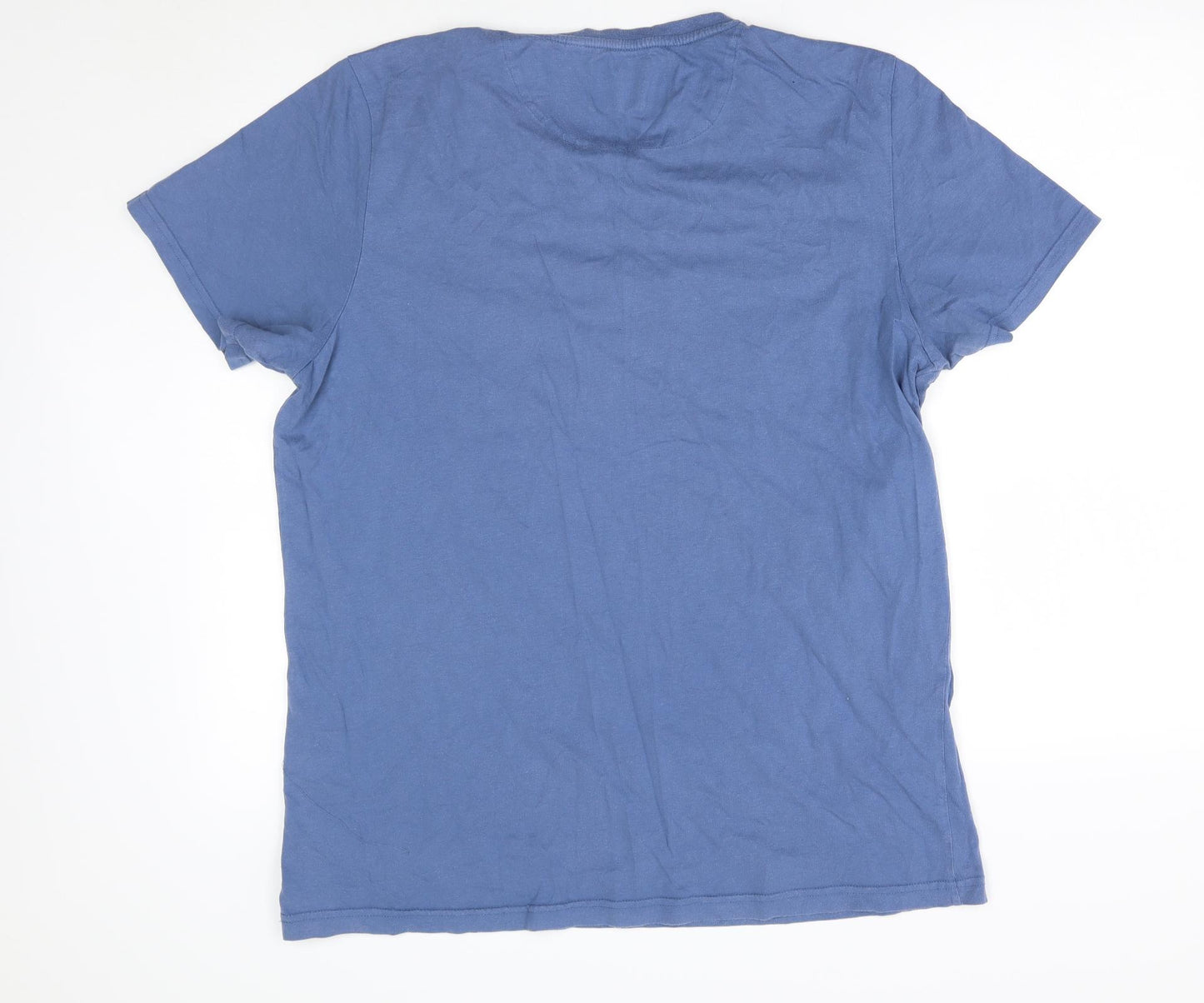 Lyle & Scott Mens Blue    T-Shirt Size XL