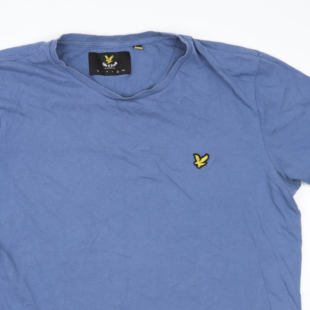 Lyle & Scott Mens Blue    T-Shirt Size XL