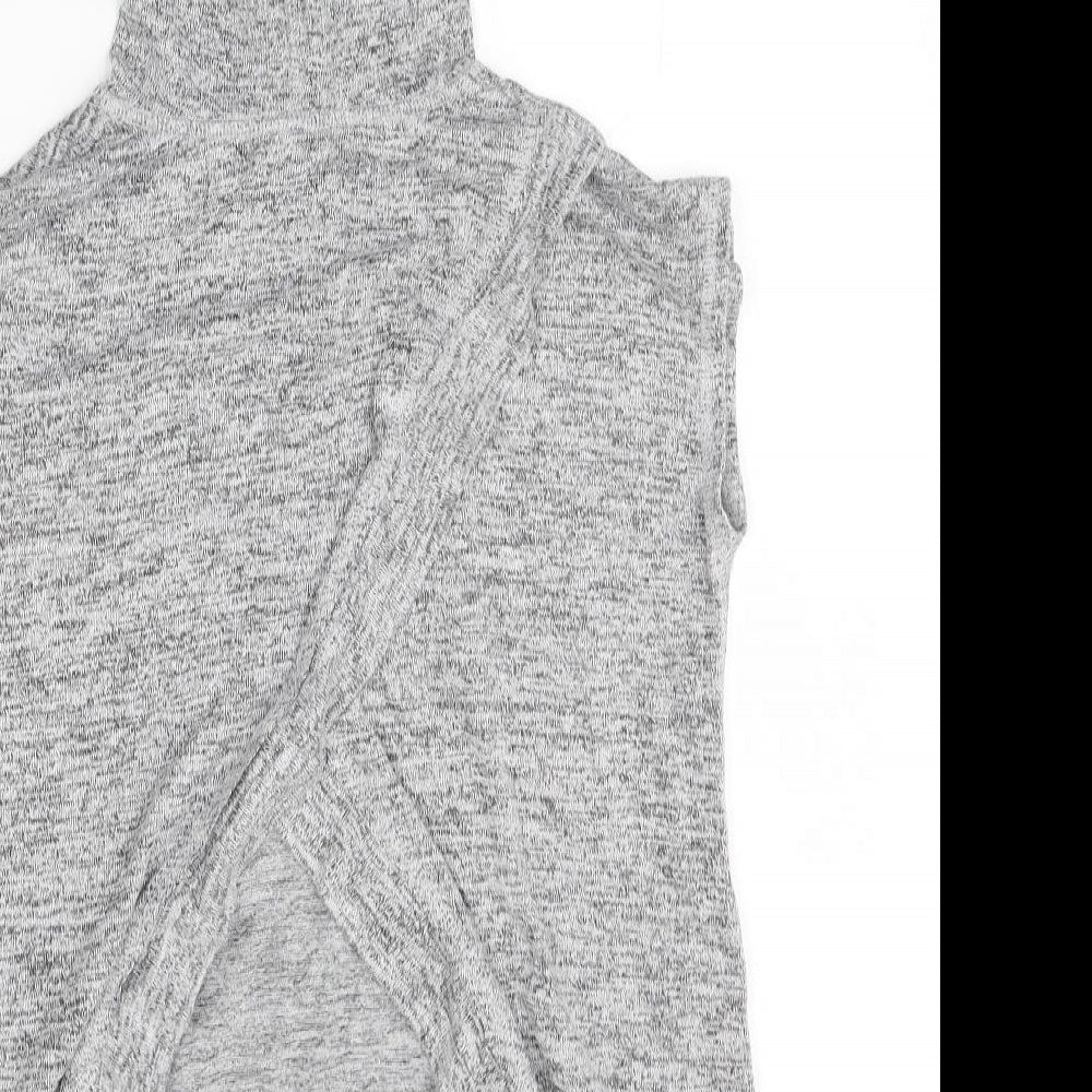 H&M Girls Grey   Pullover Hoodie Size 10-11 Years  - friendship goals