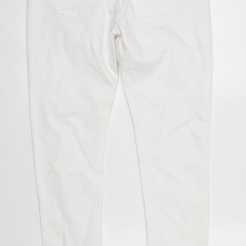 denim co Womens White   Jegging Jeans Size 12 L29 in -