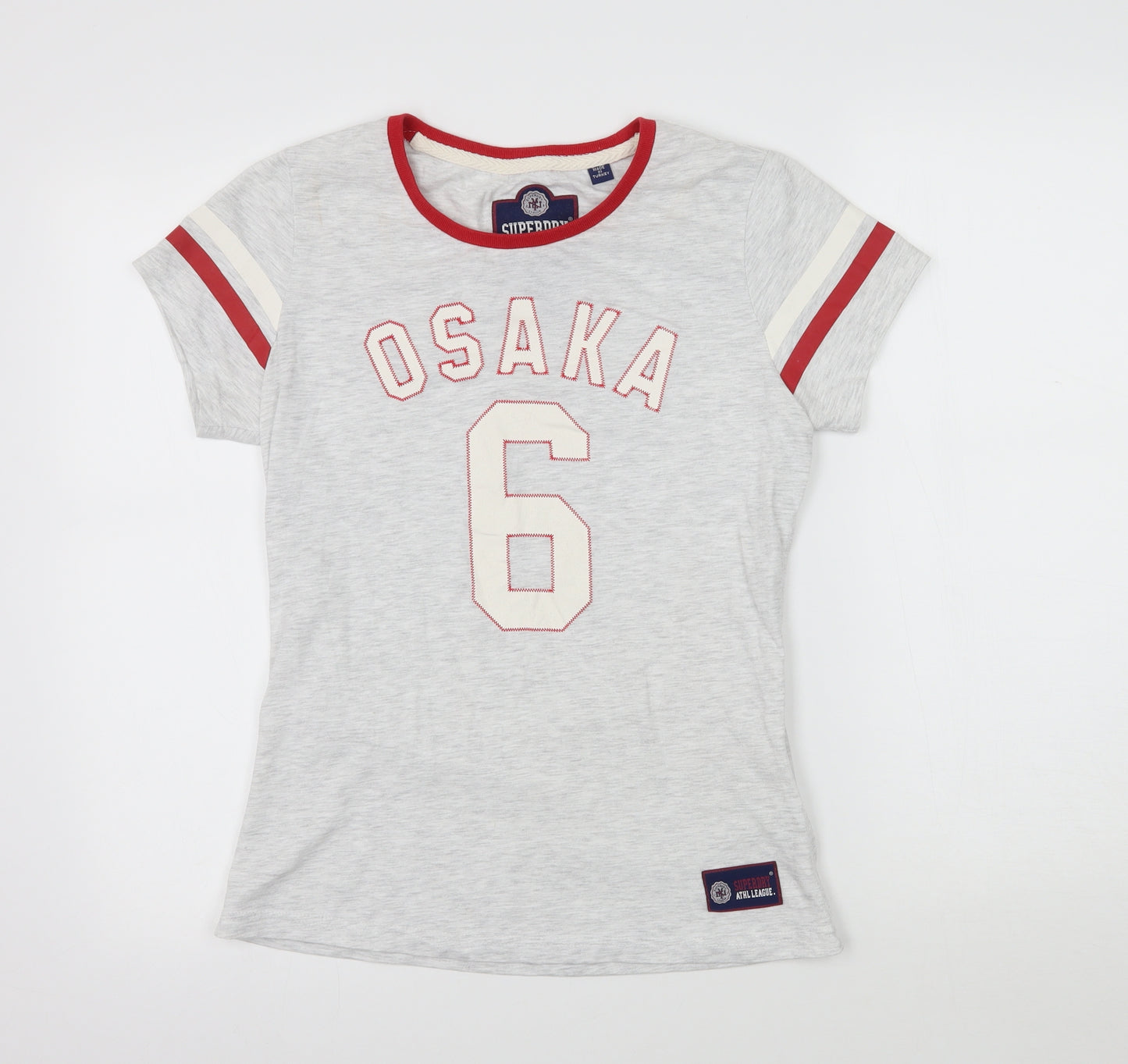 Superdray Womens Grey   Basic T-Shirt Size M  - osaka 6