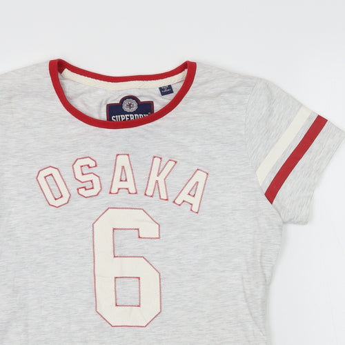 Superdray Womens Grey   Basic T-Shirt Size M  - osaka 6