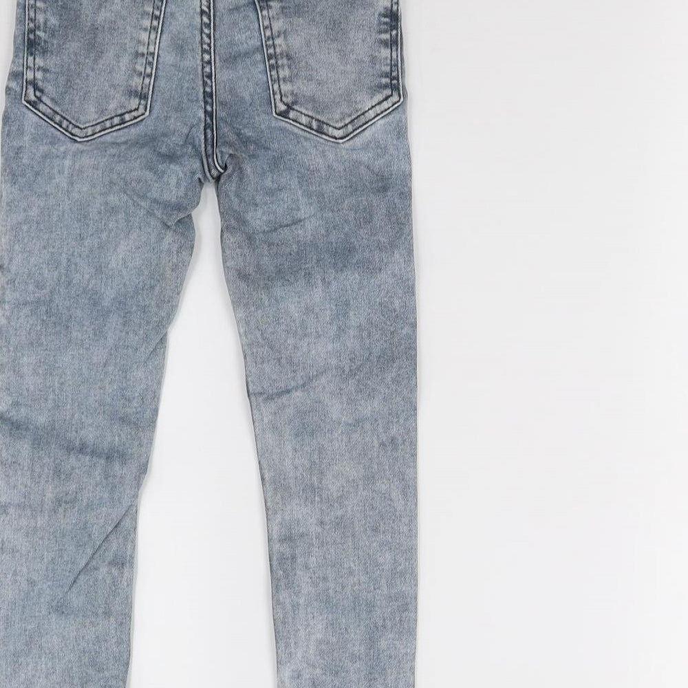 Matalan Girls Blue  Denim Straight Jeans Size 6 Years