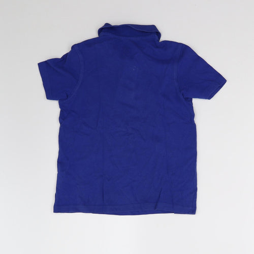 George Boys Blue   Basic Polo Size 7-8 Years