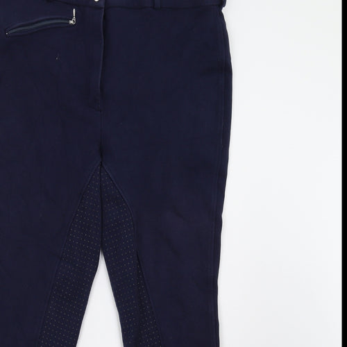 Horze Womens Blue   Trousers  Size 20 L26 in - Jodhpurs