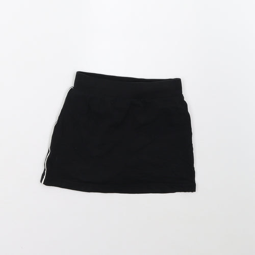 Tu School Girls Black   Straight & Pencil Skirt Size 5 Years