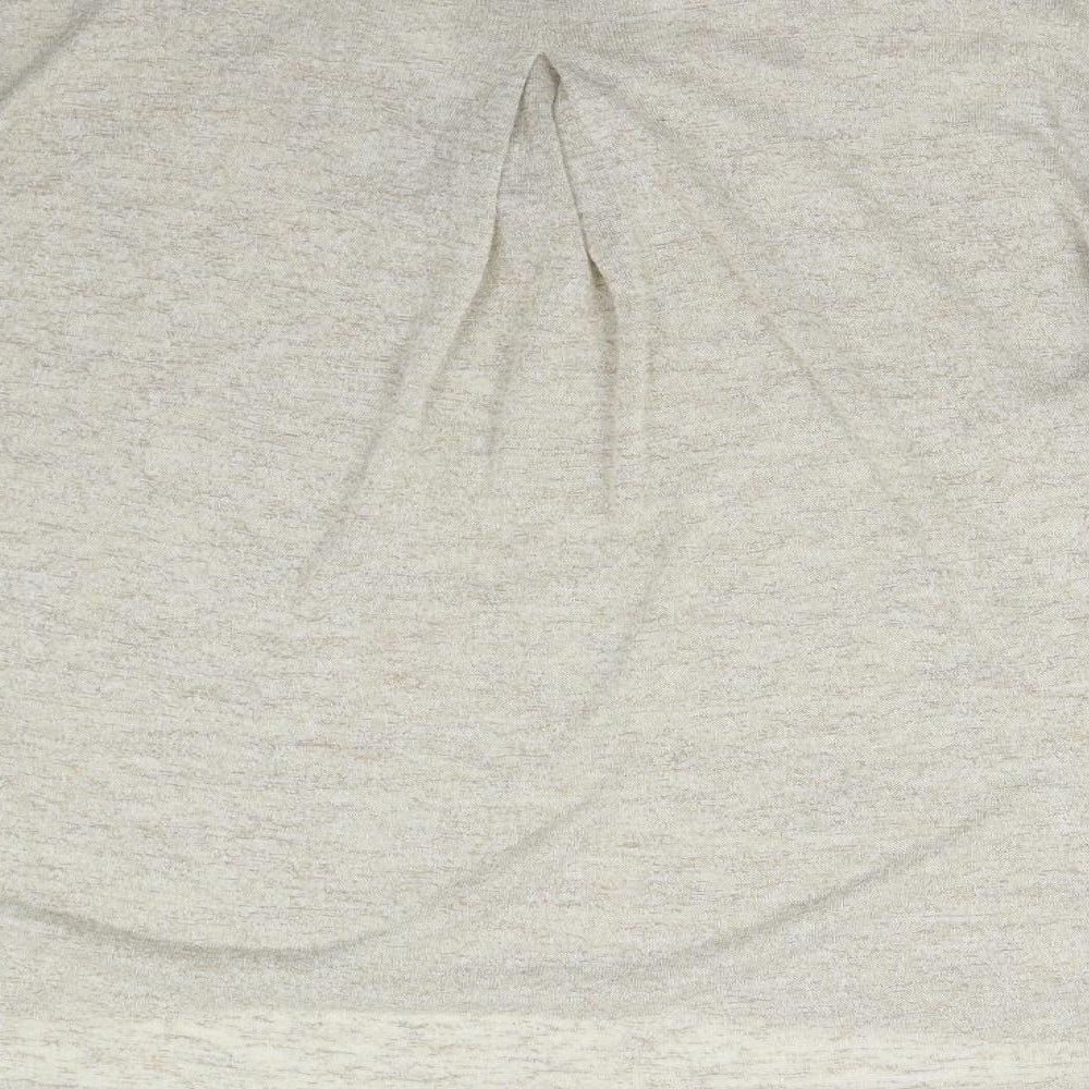 TCO Womens Beige  Knit Pullover Jumper Size 2XL