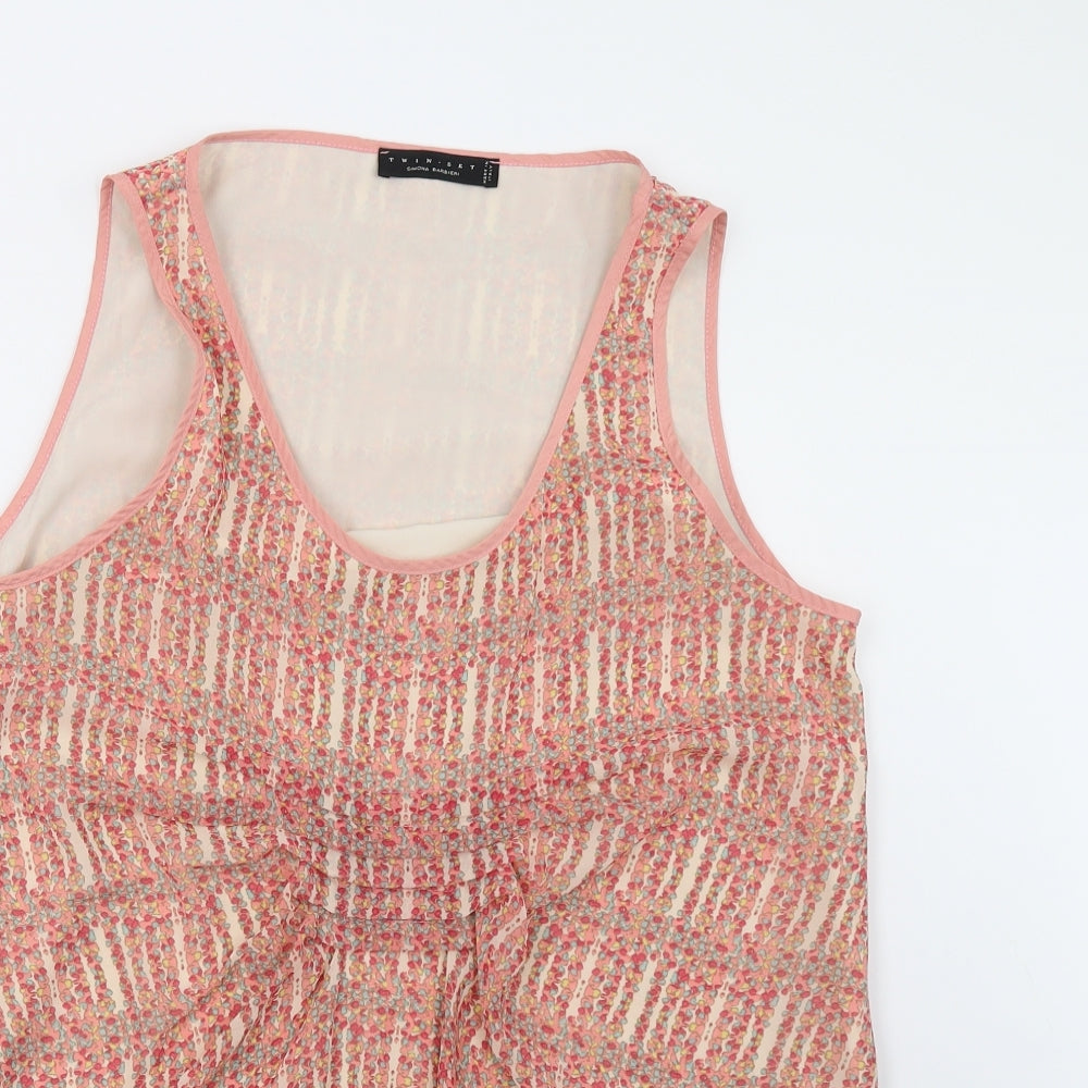 Simons Barbieri Womens Pink   Basic Tank Size L