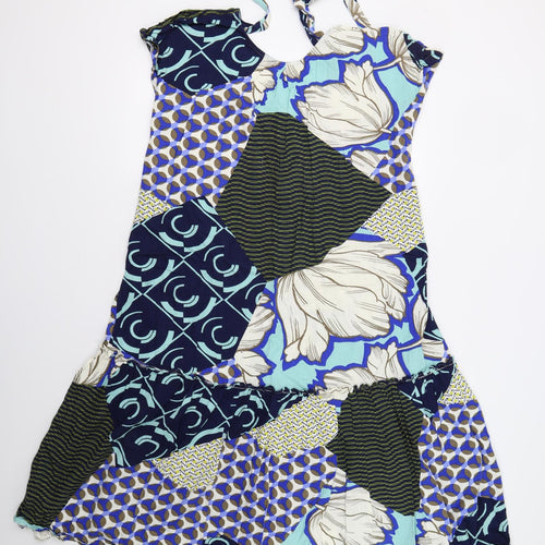 NEXT Womens Blue Geometric  Shift  Size 14