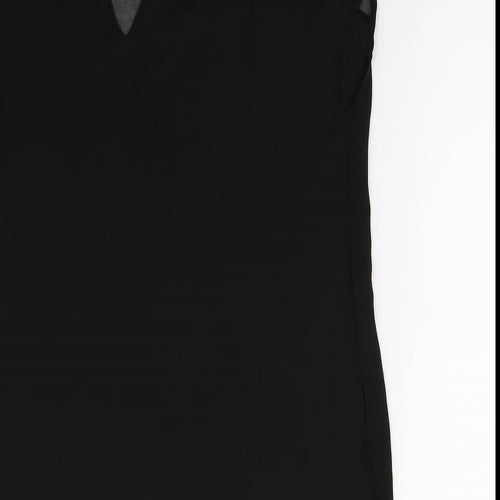 Preworn Womens Black   Basic Blouse Size L