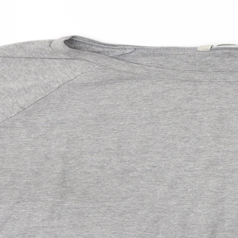 Marks and Spencer Womens Grey   Basic T-Shirt Size 16  - Marks and Spencer