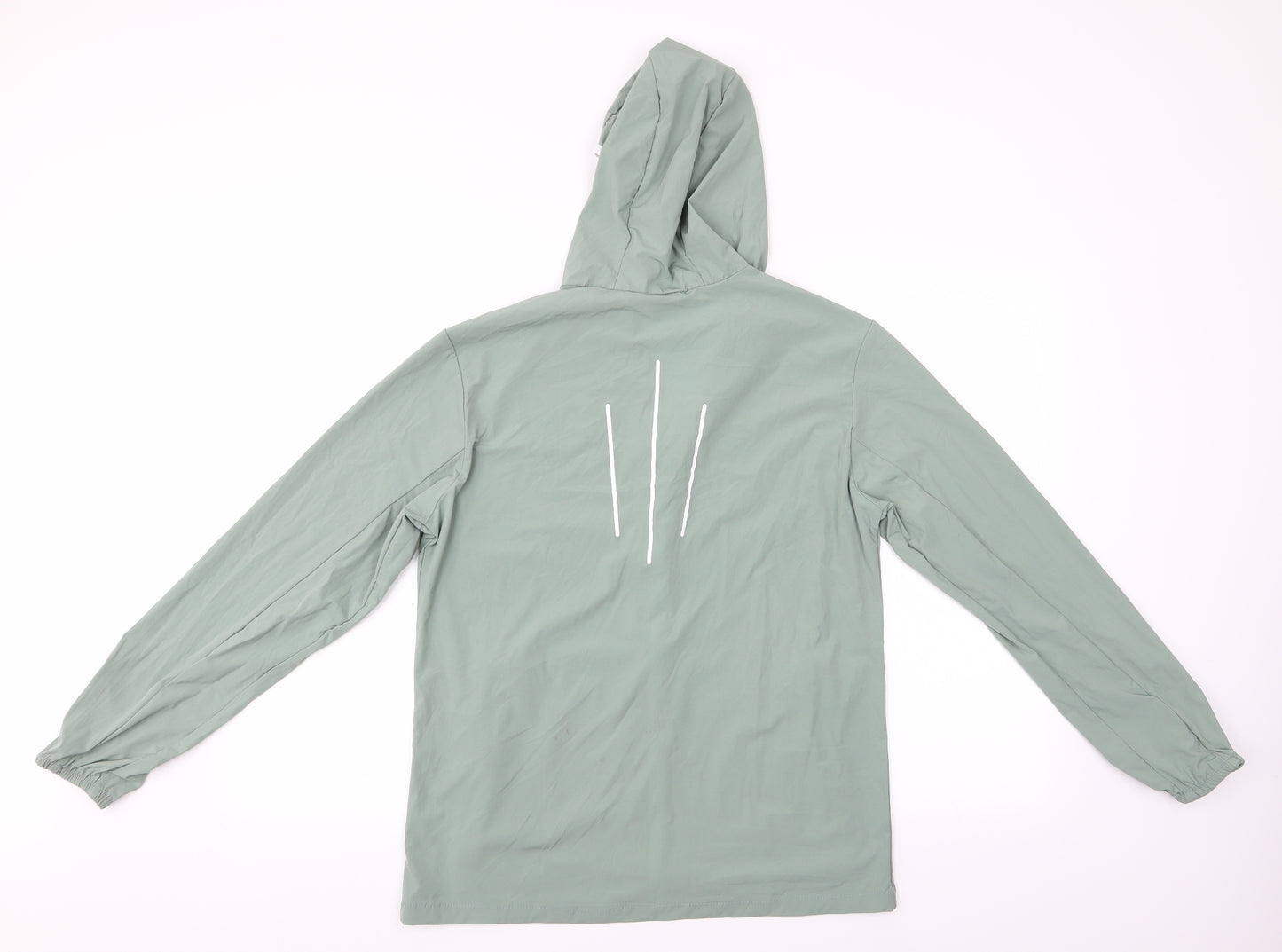 Carte Diem Womens Green   Windbreaker Coat Size L  - Carpe Diem Coat