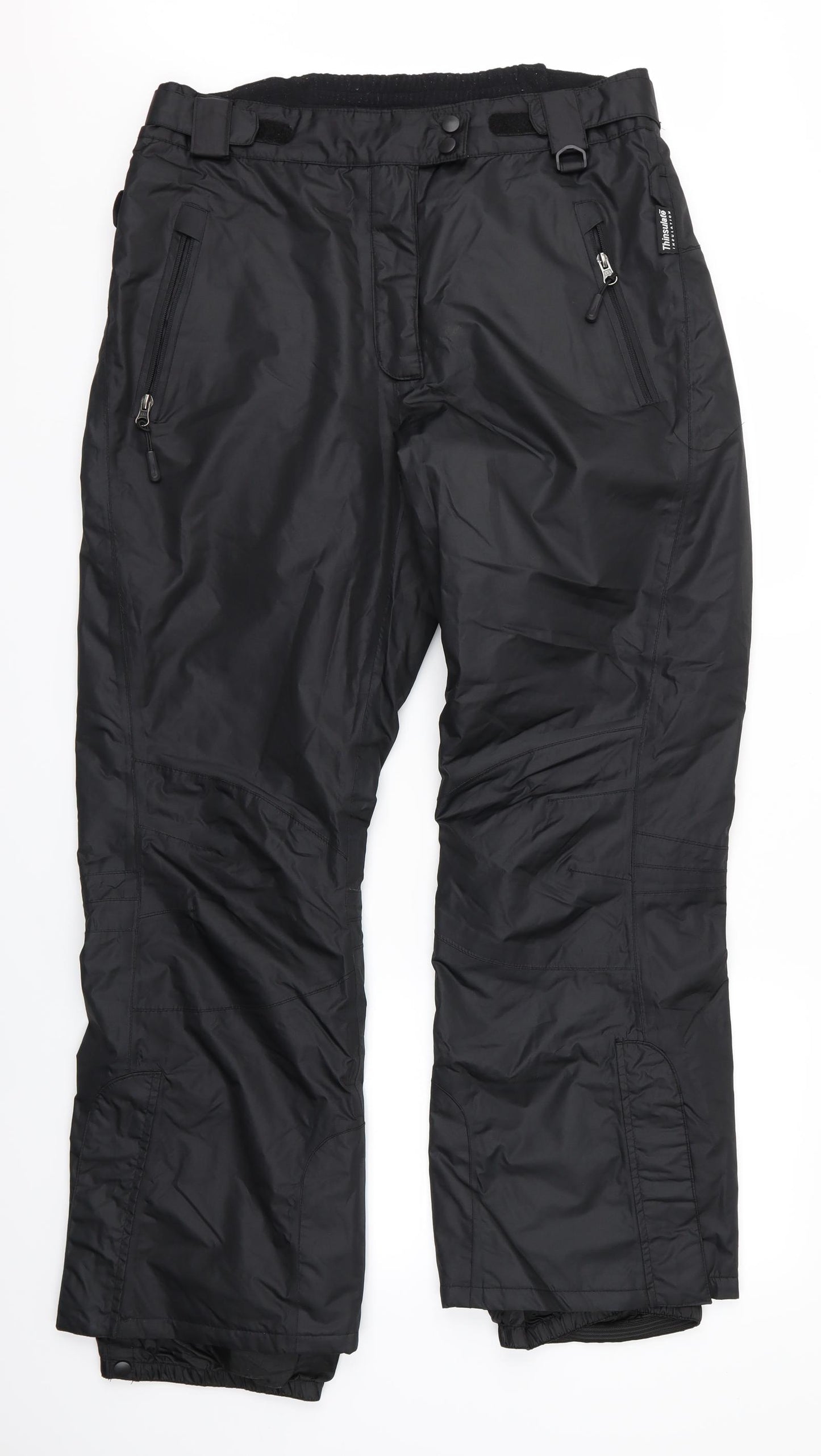 Crivit Sports Mens Black   Snow Pants Trousers Size M L30 in - Snow Trouser