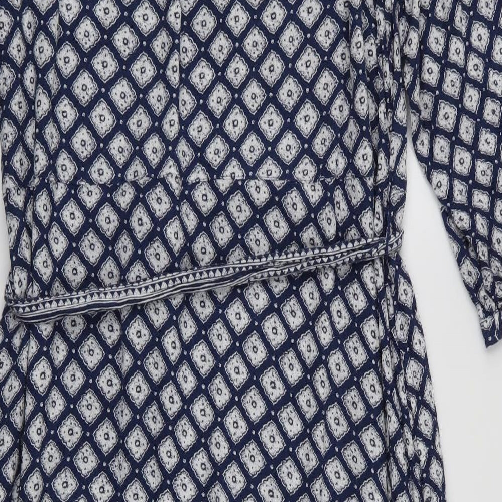 Fat Face Womens Black Geometric  Maxi  Size 16  - Fat Face Dress