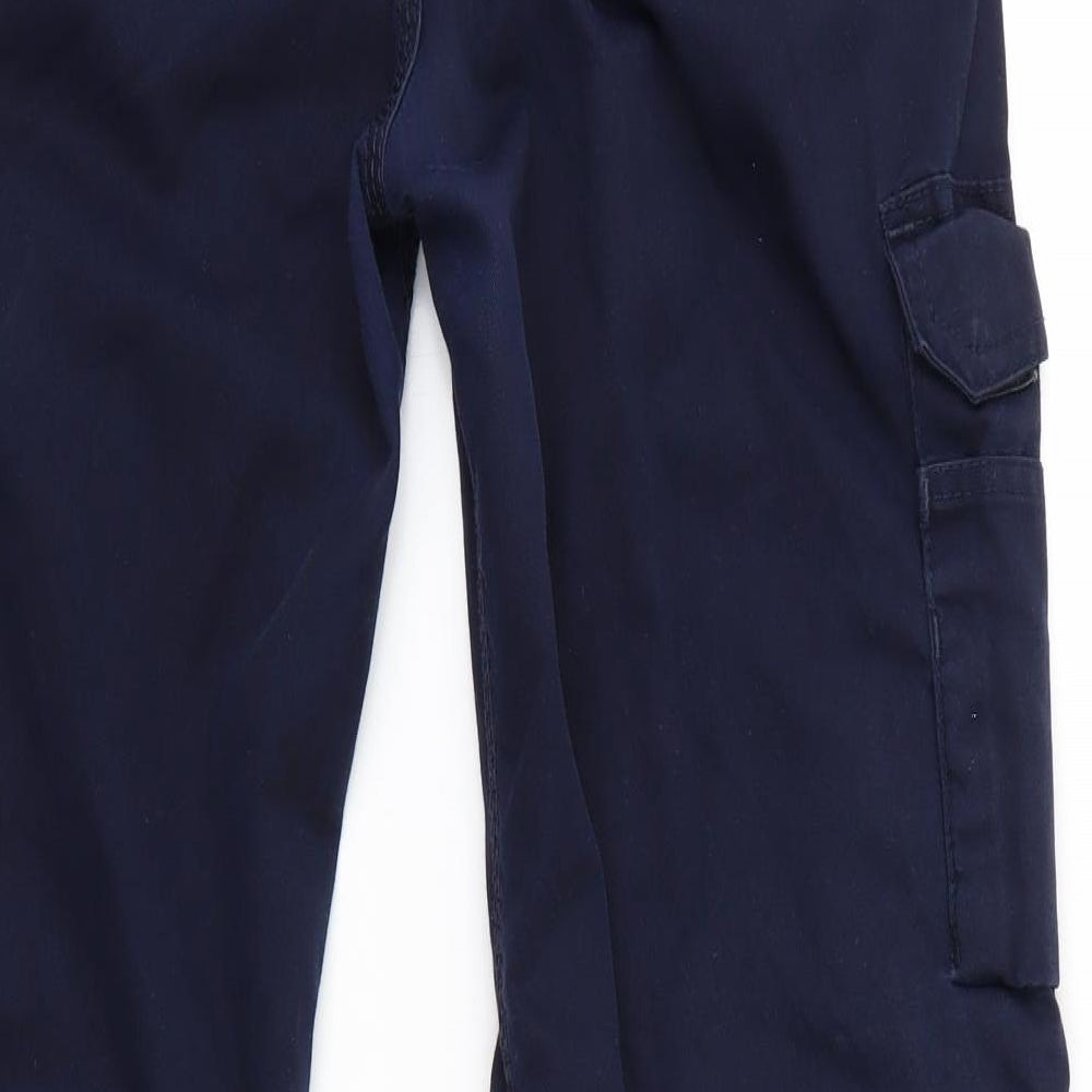 Orn Mens Blue   Cargo Trousers Size 32 in L31 in