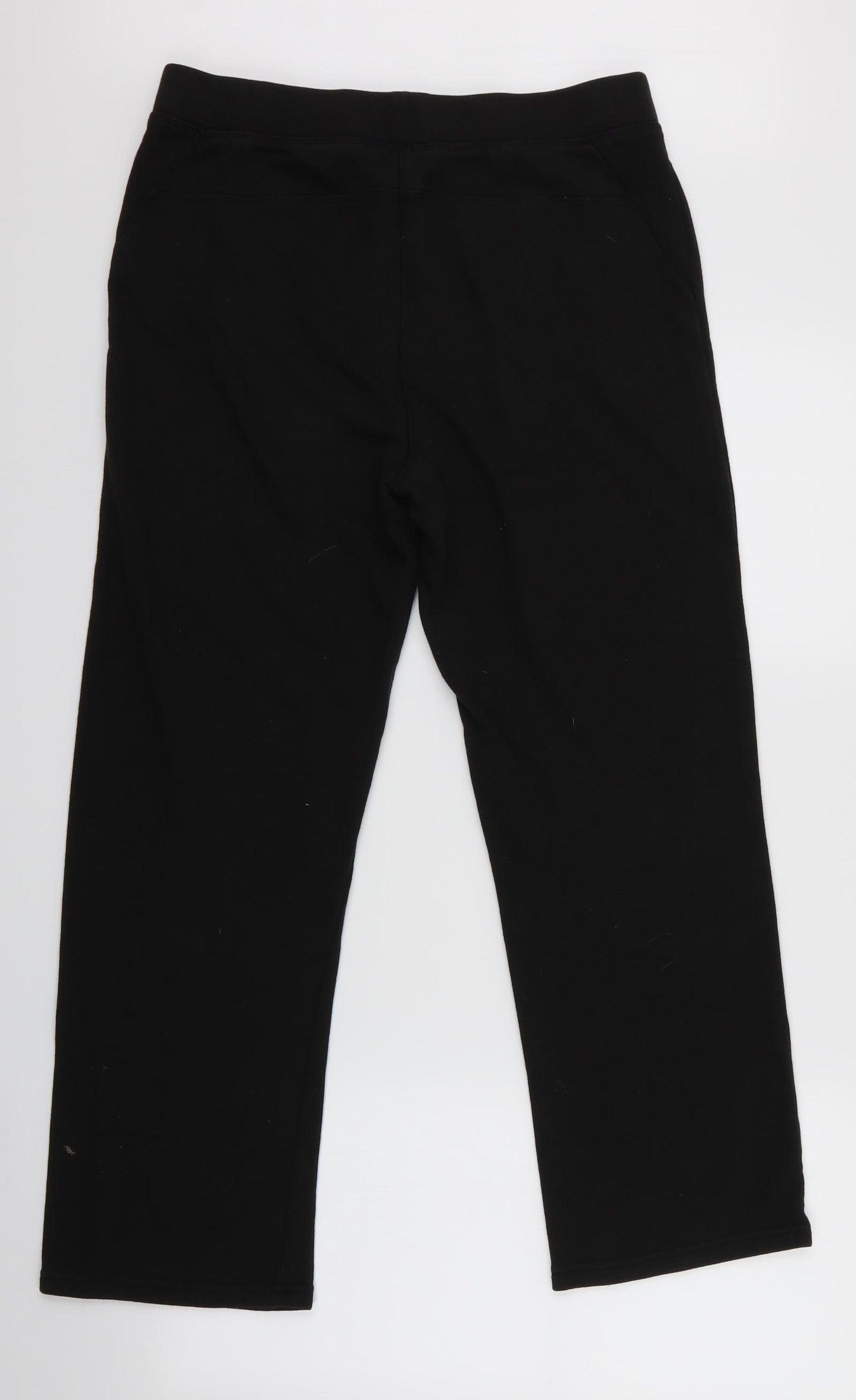 Bonmarché Womens Black   Jogger Trousers Size 12 L26 in