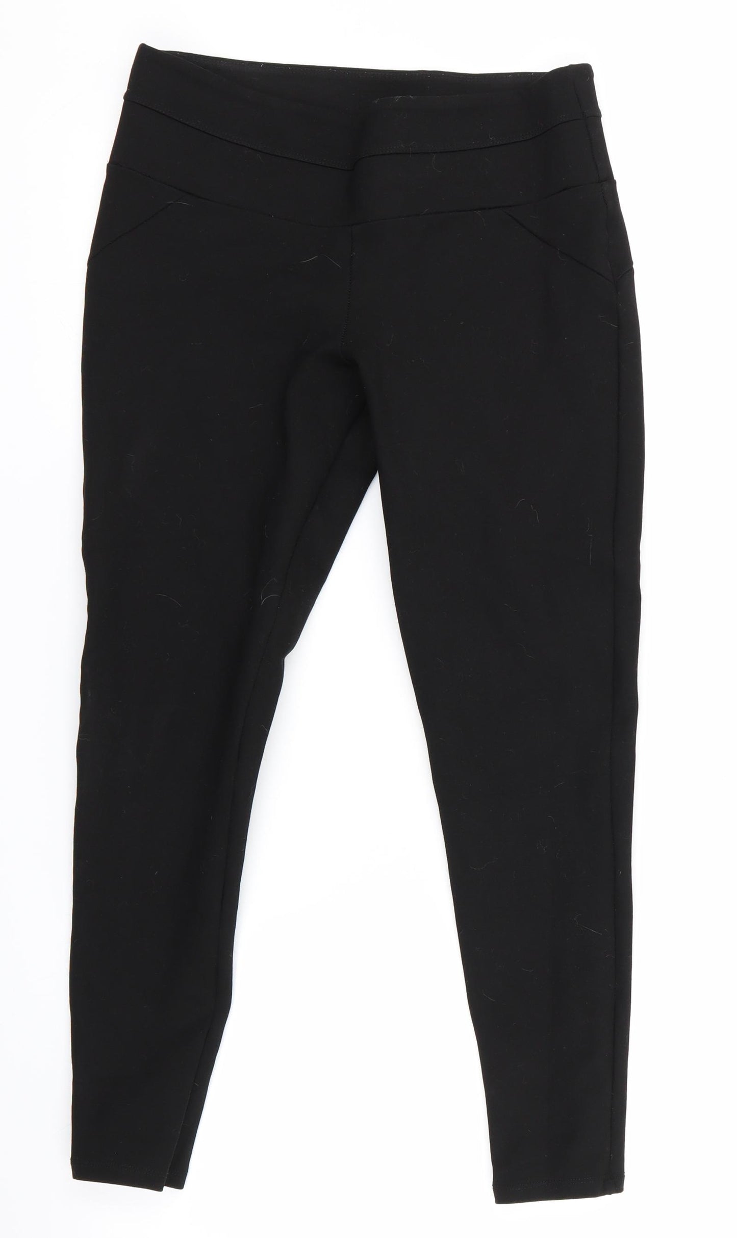 Florence and Fred Womens Black   Jegging Trousers Size 10 L25 in