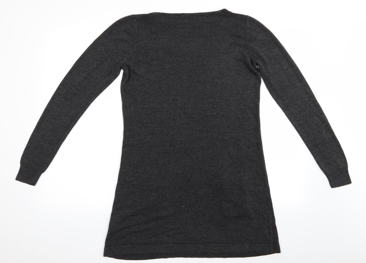 Marks and Spencer Womens Grey   Jumper Dress  Size 14