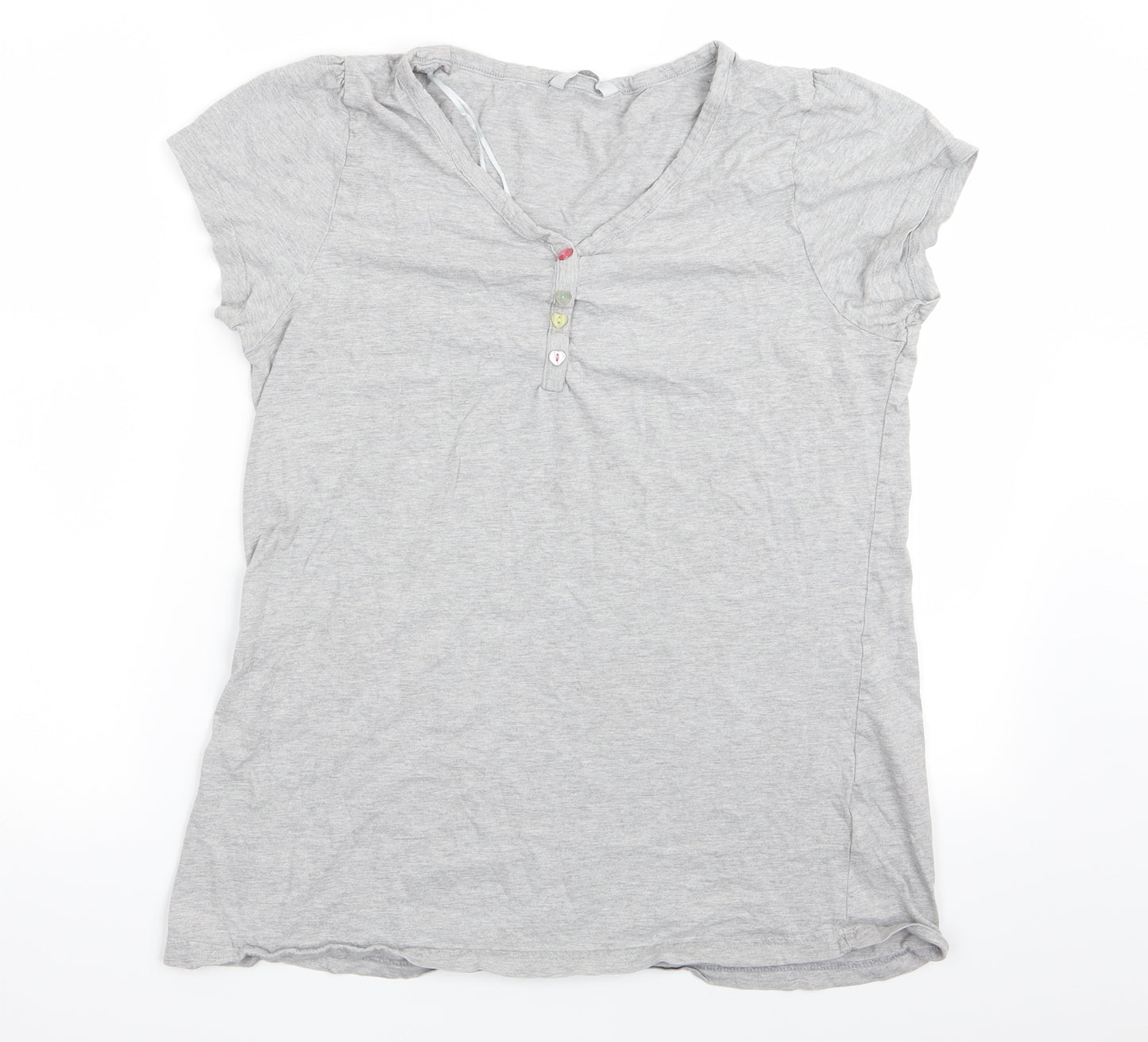 Goodnight Womens Grey    Pyjama Top Size 12
