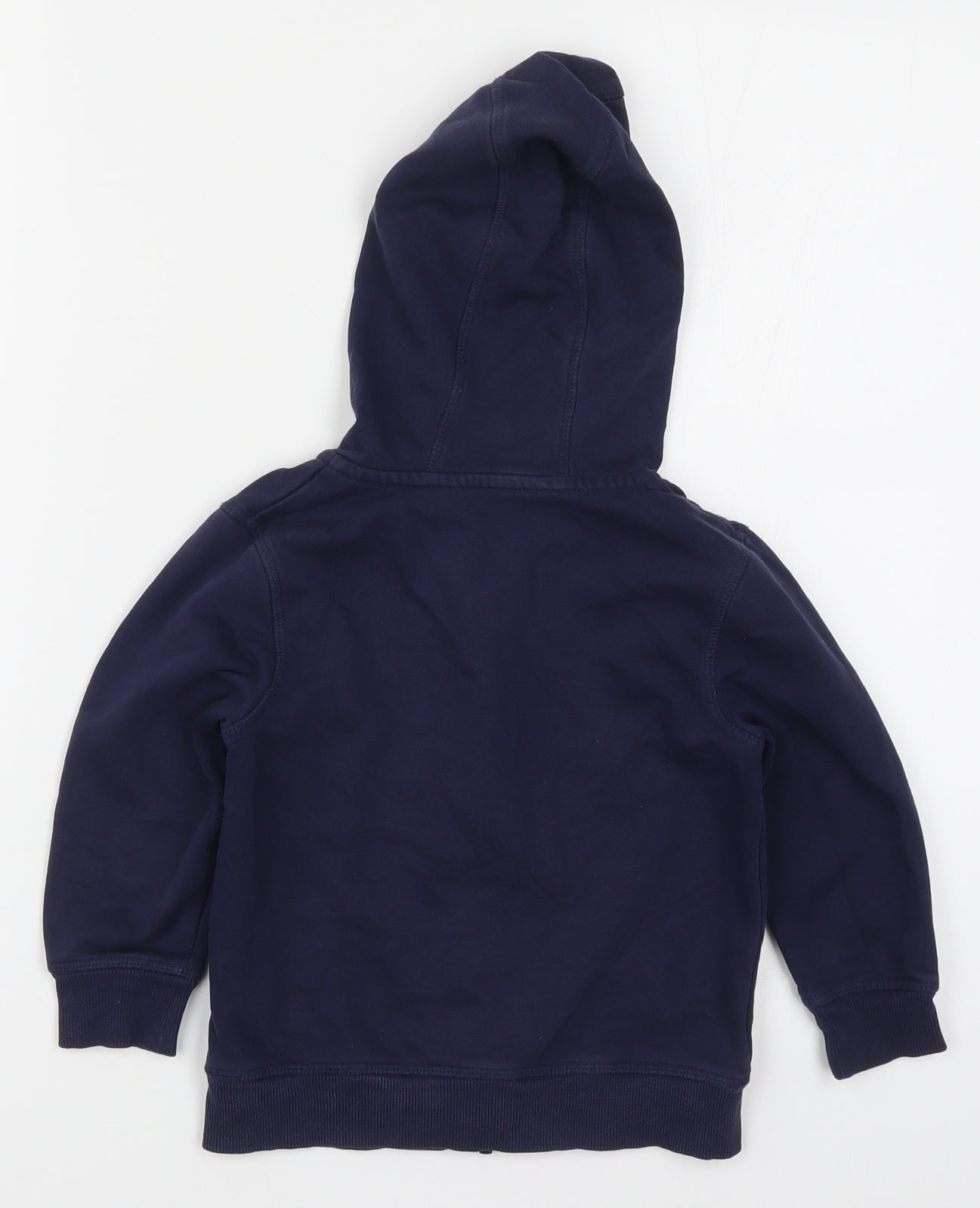 George Boys Blue   Full Zip Hoodie Size 2-3 Years