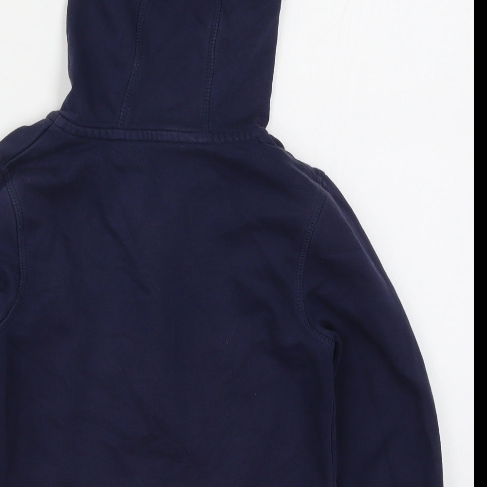 George Boys Blue   Full Zip Hoodie Size 2-3 Years