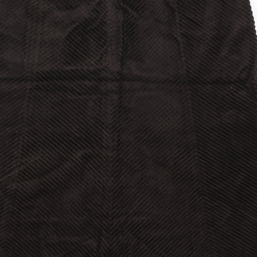 DKNY Womens Brown  Corduroy A-Line Skirt Size 29 in