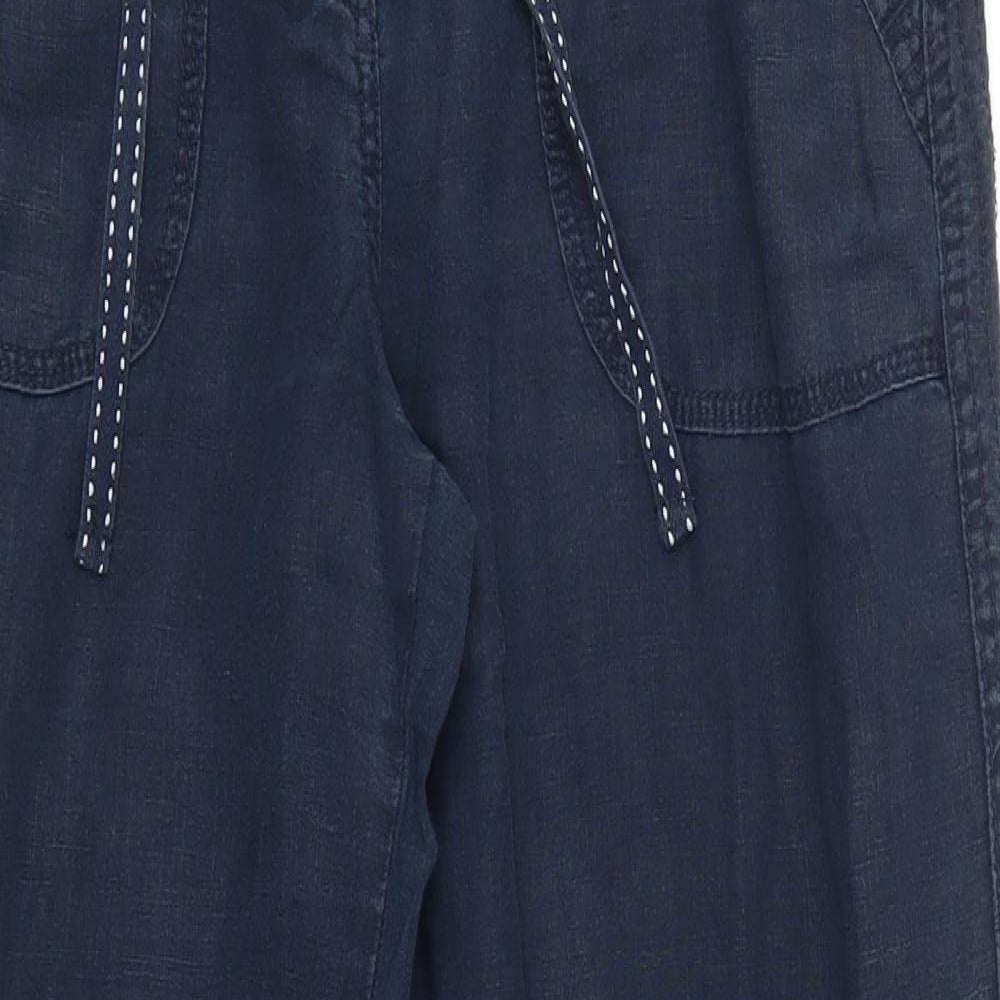 George Womens Blue   Trousers  Size 12 L29.5 in