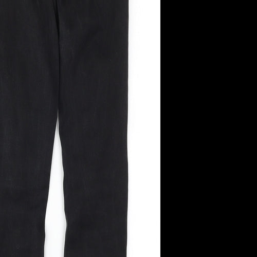 NEXT Womens Black  Denim Skinny Jeans Size 10 L28 in