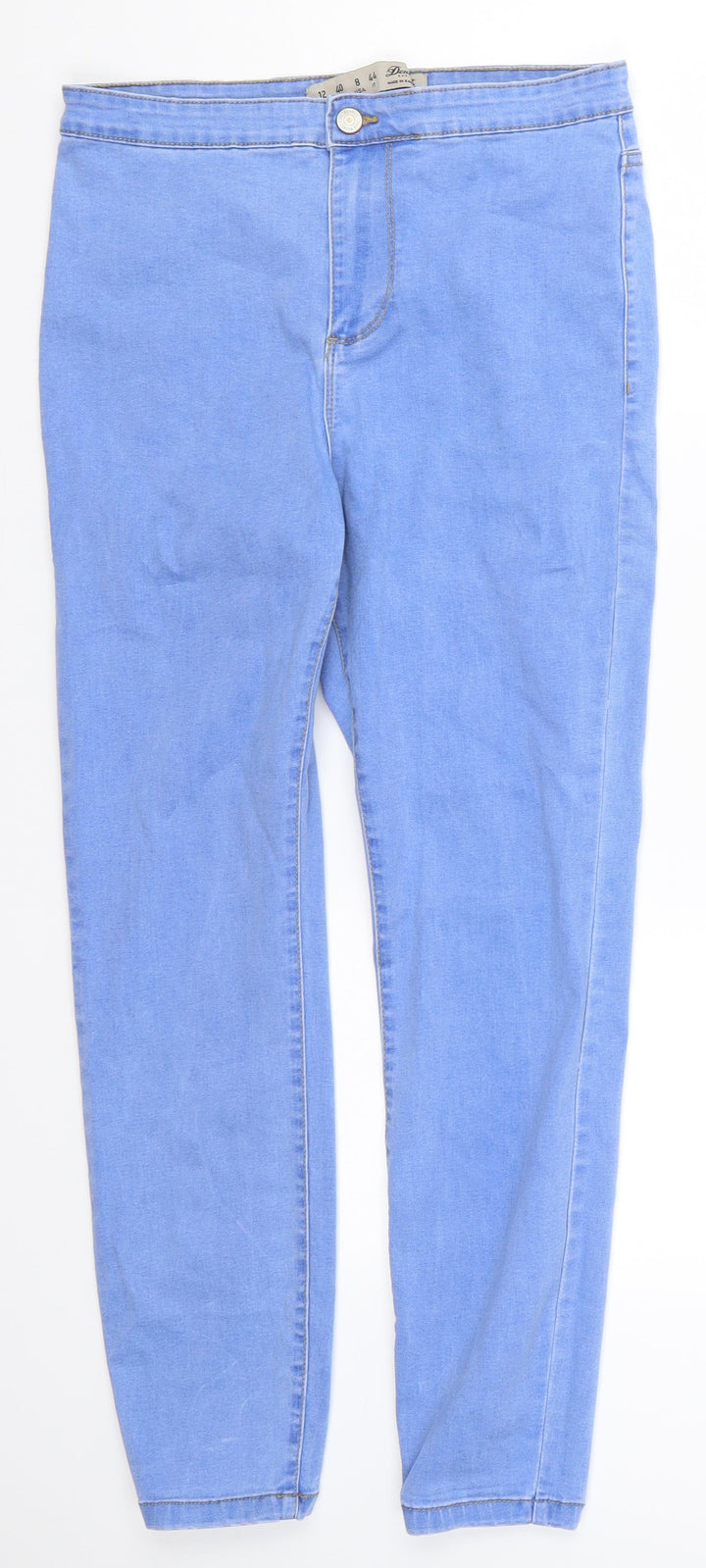 Denim Co Womens Blue Denim Skinny Jeans Size 12 L26 in