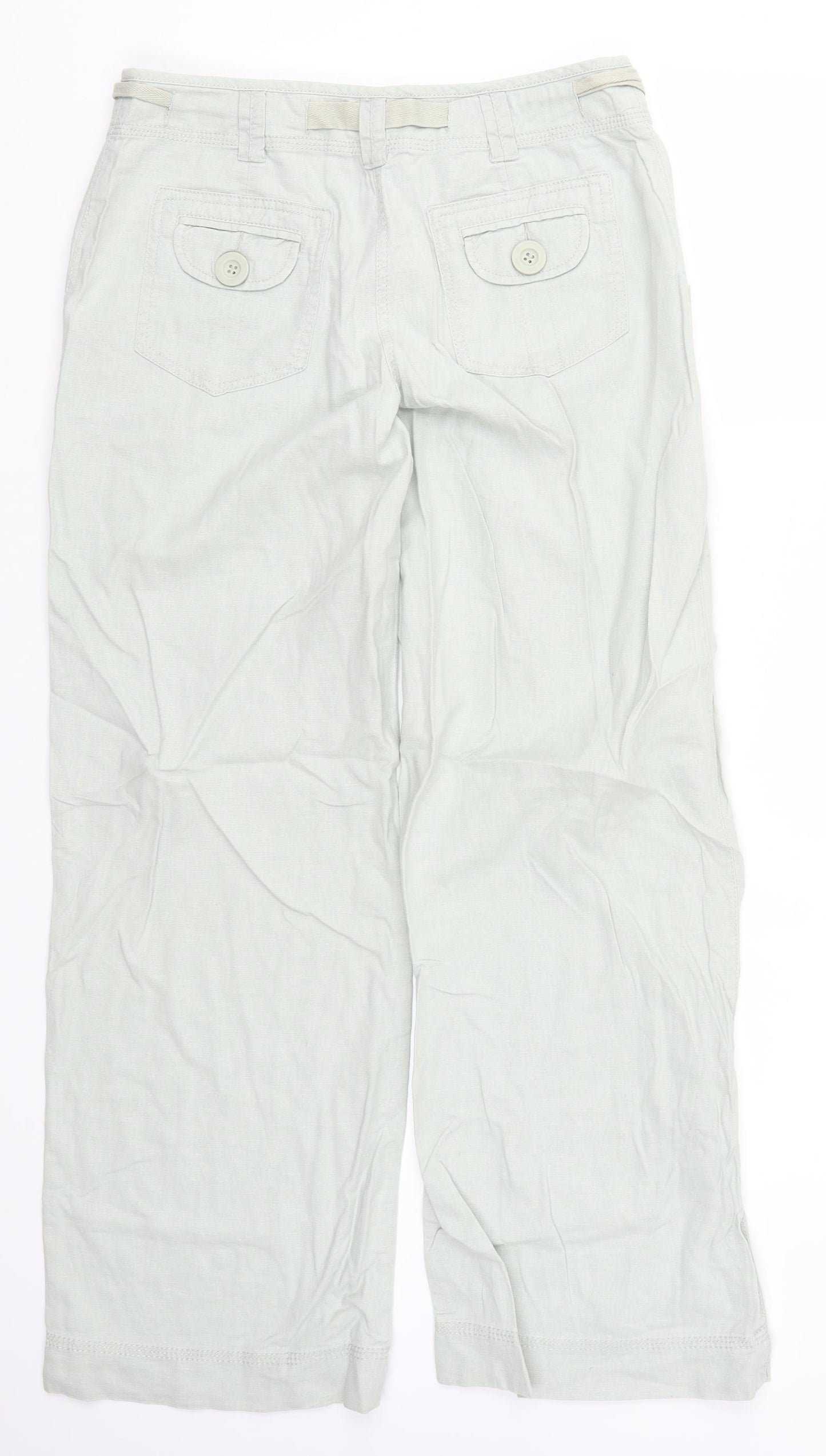 NEXT Womens Green   Trousers  Size 10 L29.5 in