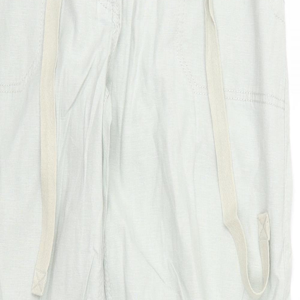 NEXT Womens Green   Trousers  Size 10 L29.5 in