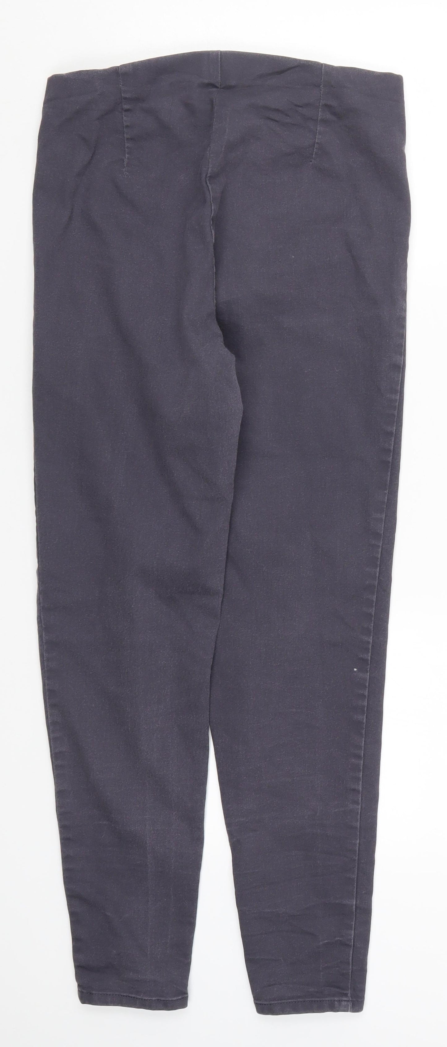 George Womens Purple  Denim Jegging Jeans Size 12 L26 in
