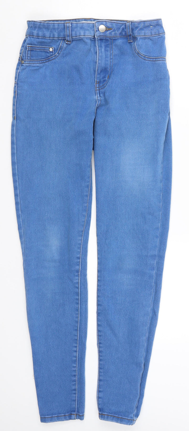 Denim Co Womens Blue Denim Skinny Jeans Size 10 L28 in