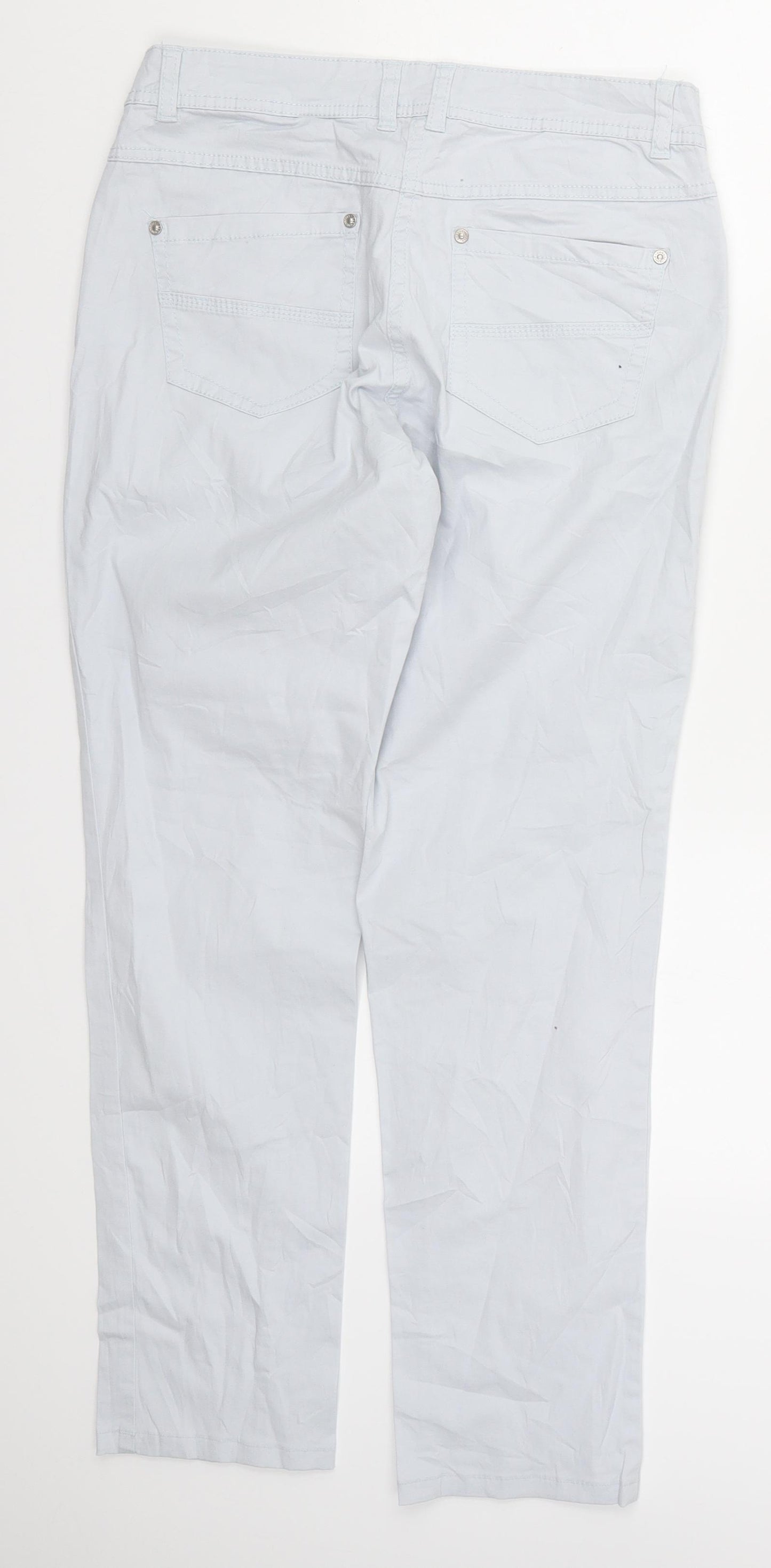 Preworn Womens Blue  Denim Skinny Jeans Size 30 in L28 in
