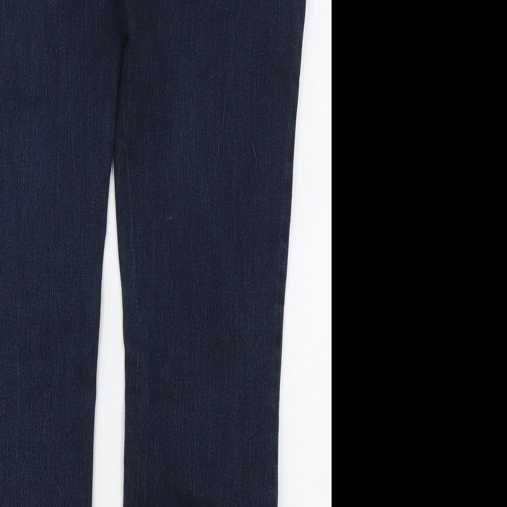 George Womens Blue  Denim Straight Jeans Size 12 L28.5 in