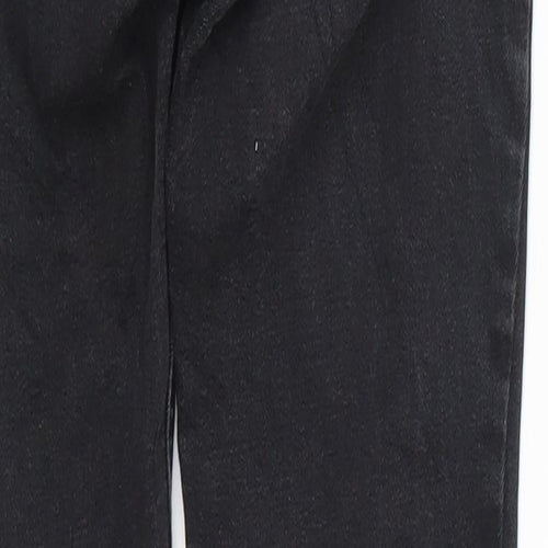 MNG Womens Black  Denim Skinny Jeans Size 4 L26 in - Distressed Hem