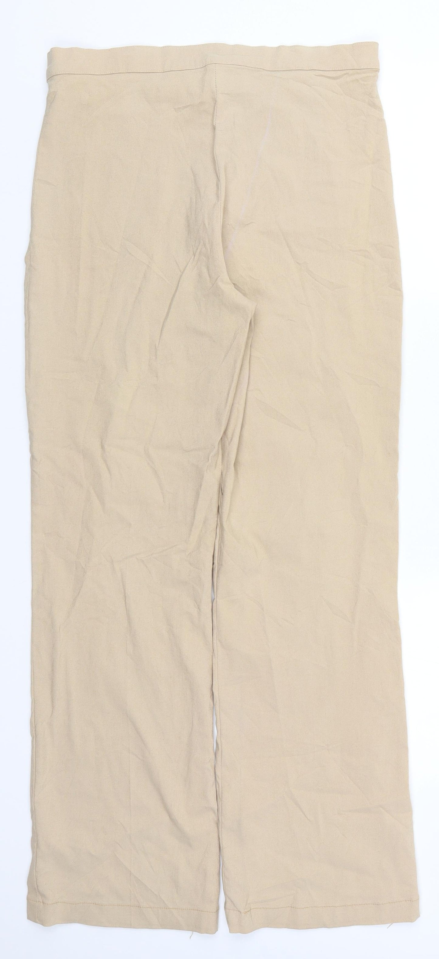 Kirtay Womens Beige   Trousers  Size 12 L28.5 in
