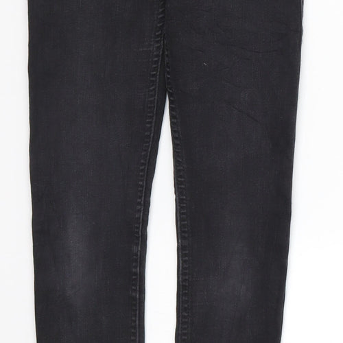 Hollister Womens Black  Denim Skinny Jeans Size 24 in L29 in
