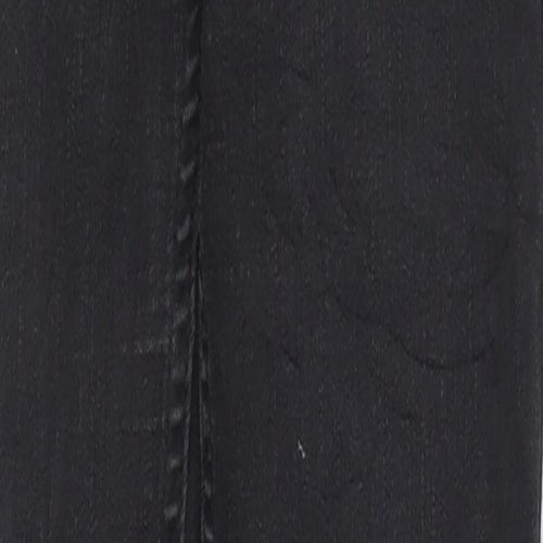 Hollister Womens Black  Denim Skinny Jeans Size 24 in L29 in