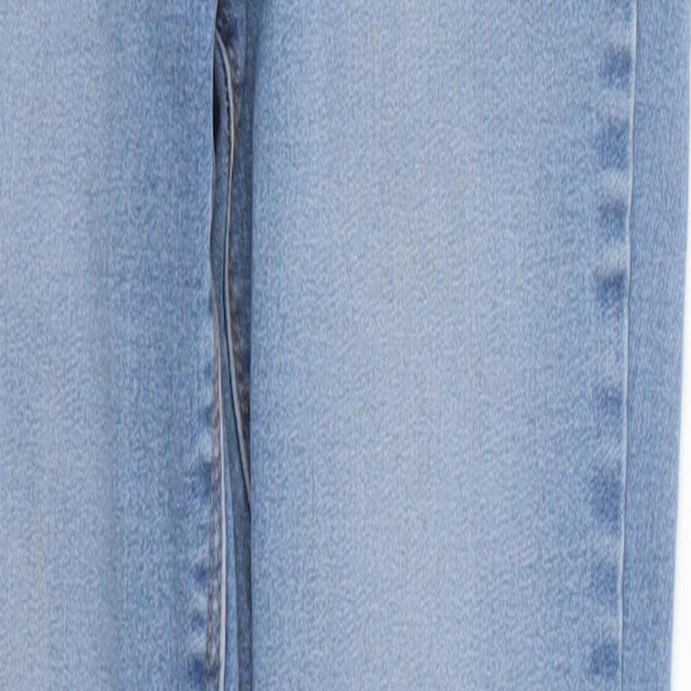 Preworn Womens Blue  Denim Skinny Jeans Size 8 L26.5 in