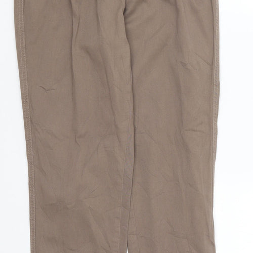 Preworn Womens Brown   Trousers  Size 27 in L27.5 in
