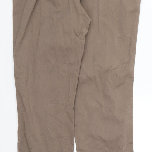 Preworn Womens Brown   Trousers  Size 27 in L27.5 in