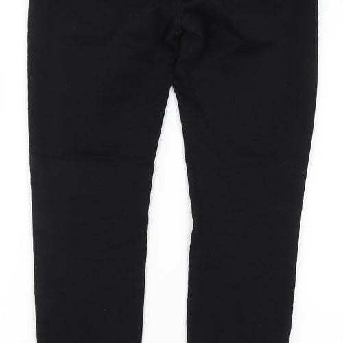 Wallis Womens Black  Denim Skinny Jeans Size 10 L30 in