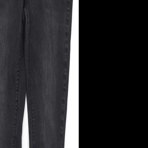 Denim Co Womens Grey  Denim Skinny Jeans Size 8 L20 in